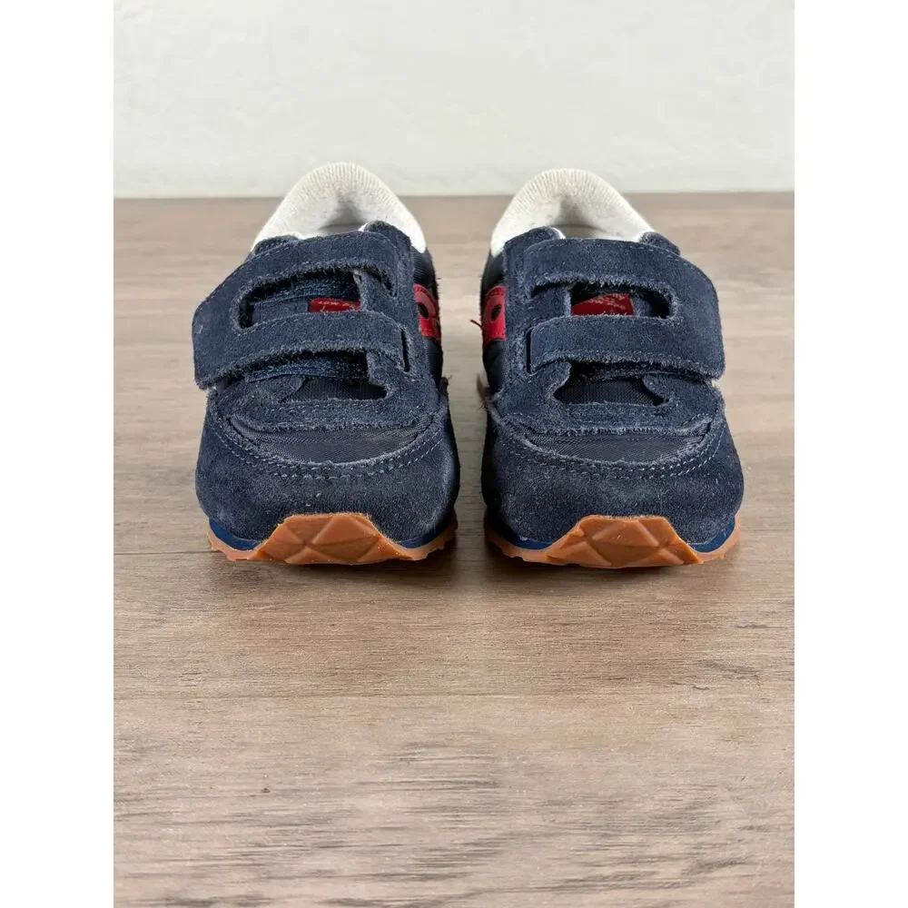 Saucony Ride 10 Jr Blue Red Kids Sneaker Childs Size 6 EU 22 NWOB‎